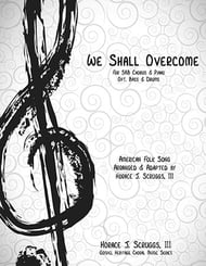 We Shall Overcome Three-Part Mixed choral sheet music cover Thumbnail